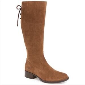 Born Cotto Suede Tall Boots Size 7 New $179